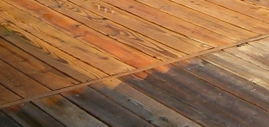 wood decking cleaning